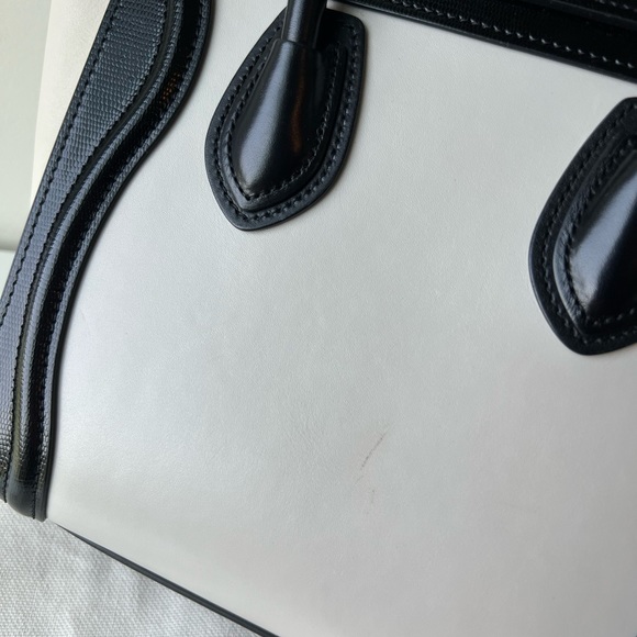 Celine bicolour nano luggage bag - Picture 5 of 12